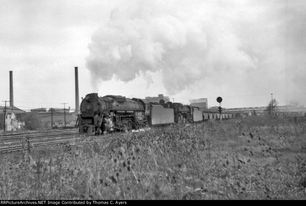 PRR "Texas" Doubleheader, 2-10-4's, c. 1956